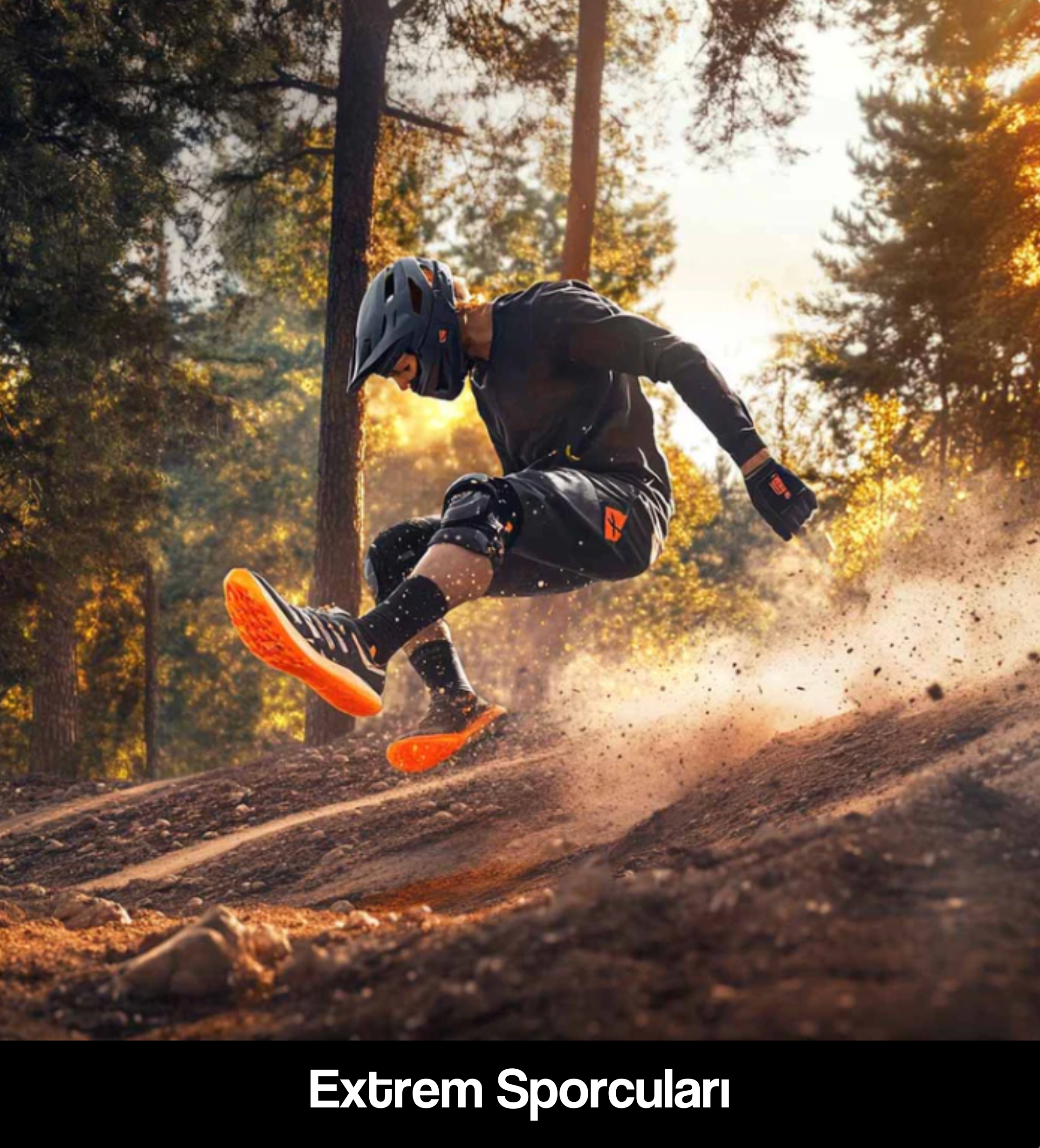 masaj tabanlığı kullanan extreme sporcu