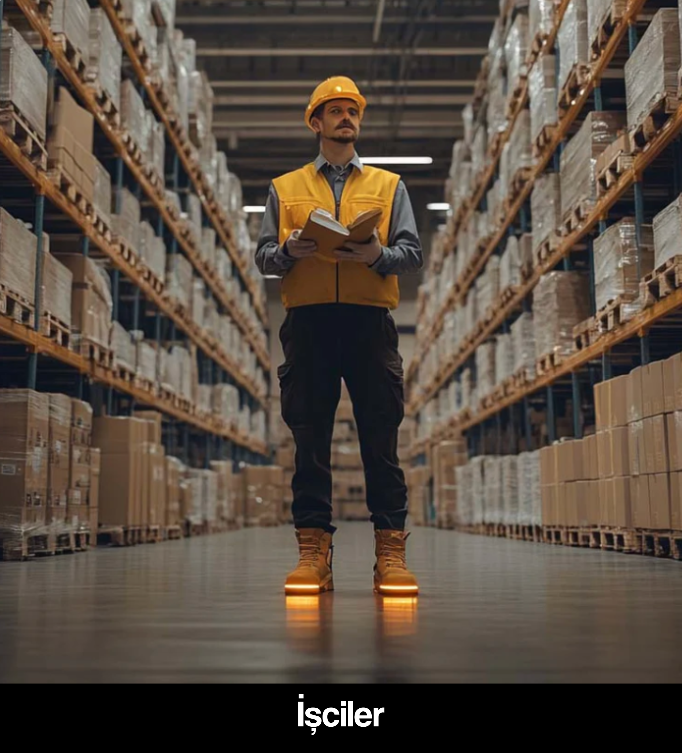 masaj tabanlığı kullanan işçi